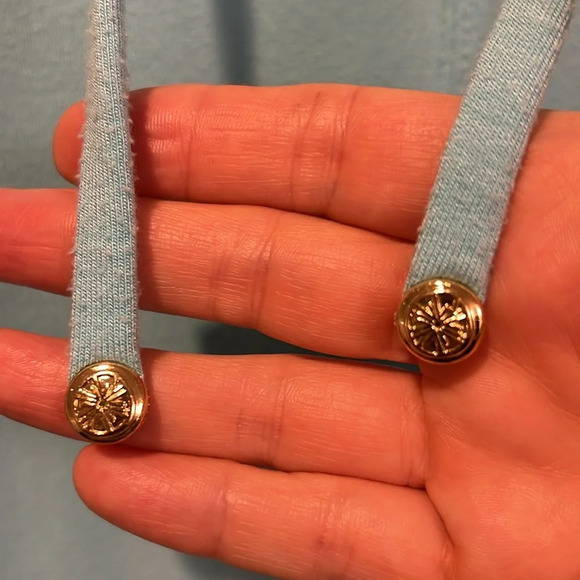 Lilly Pulitzer Blue Ibiza Luxletics Cassi Popover top size small - Picture 5 of 16